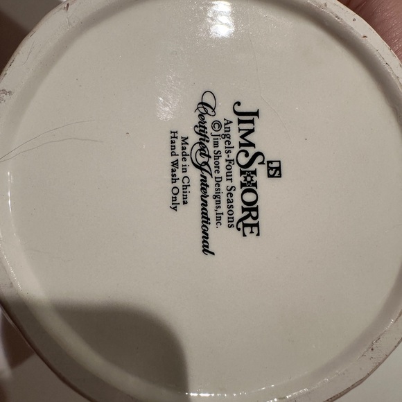 Jim Shore Four Seasons Angel Spring Tea for One 3 Pc Teapot & Cup Roses LN - Picture 6 of 7